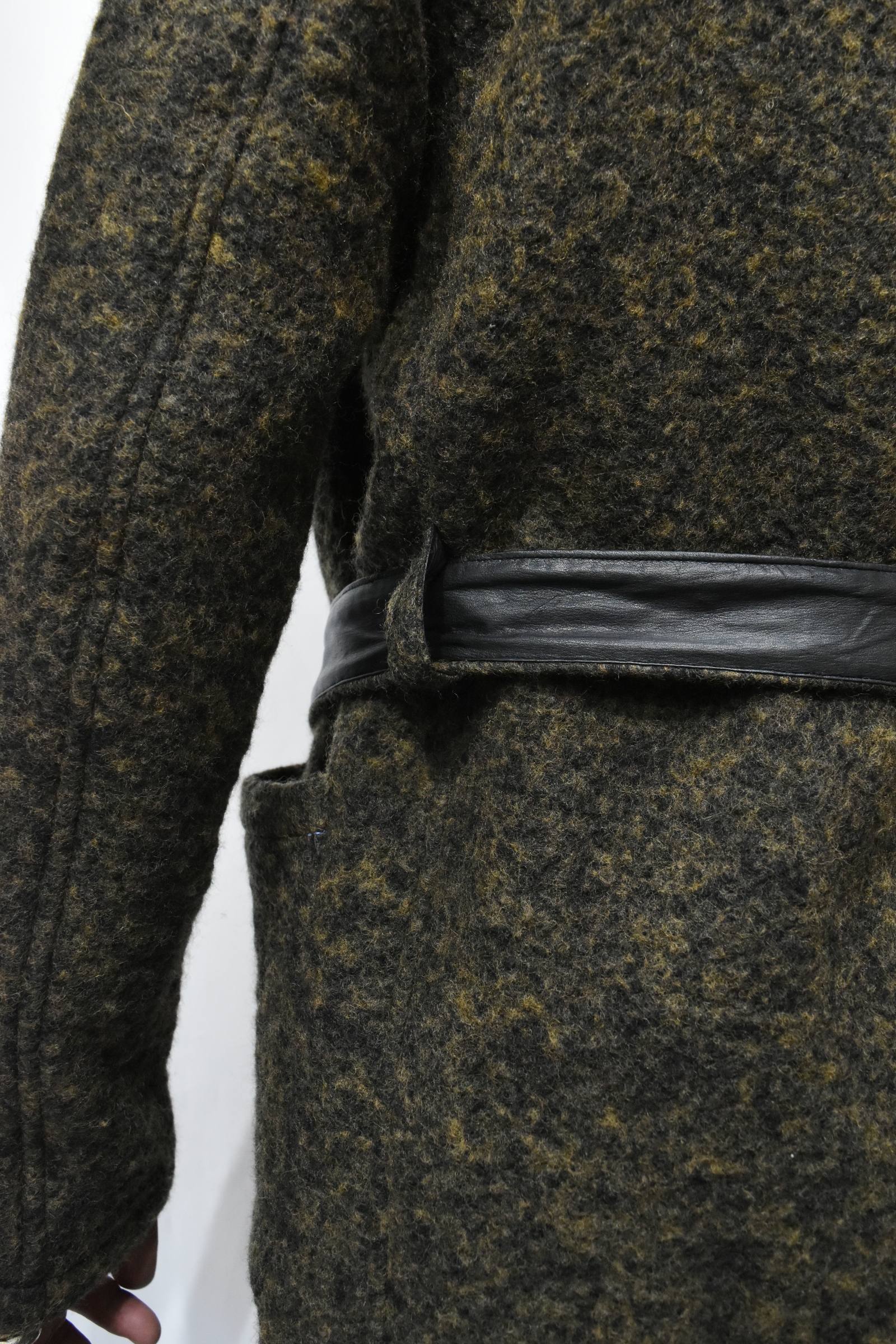 ISAMUKATAYAMA BACKLASH ウールガウンコート　XS ISAMU KATAYAMA BACKLASH - ガウンコート | chord online store