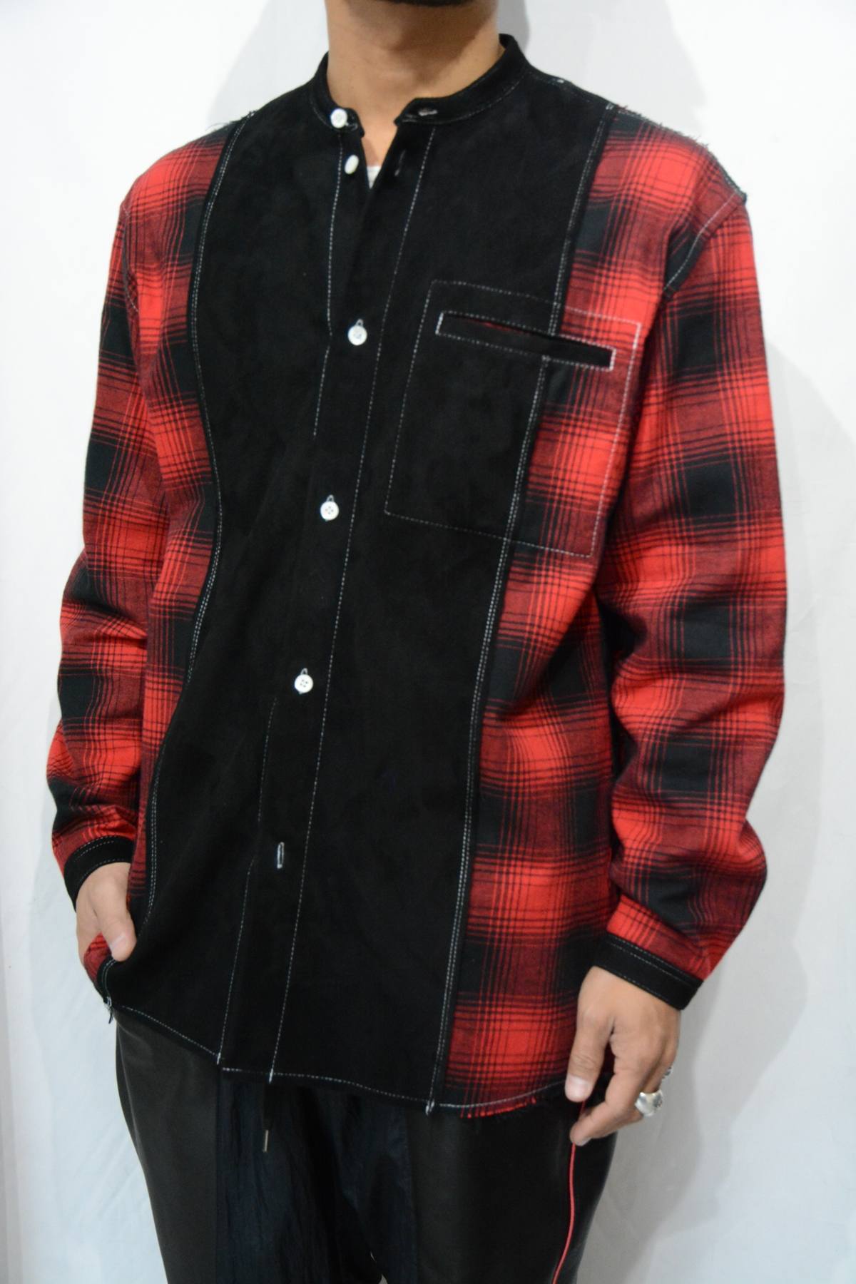 FORSOMEONE - ”COMBINATION BAND SHIRT | chord online store