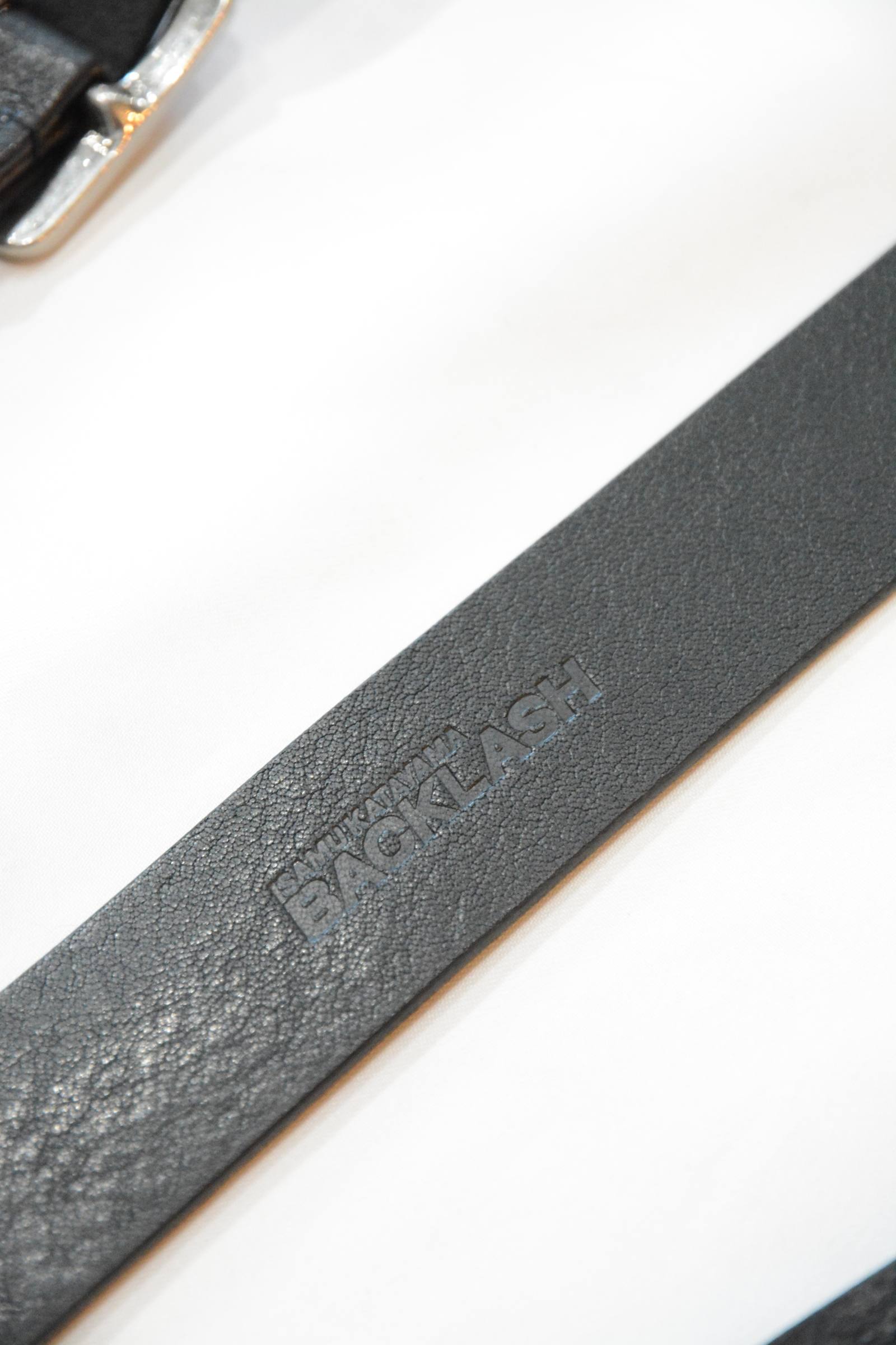 ISAMU KATAYAMA BACKLASH レザー　サスペンダー ISAMU KATAYAMA BACKLASH - ジャパンステアーレザー サスペンダー