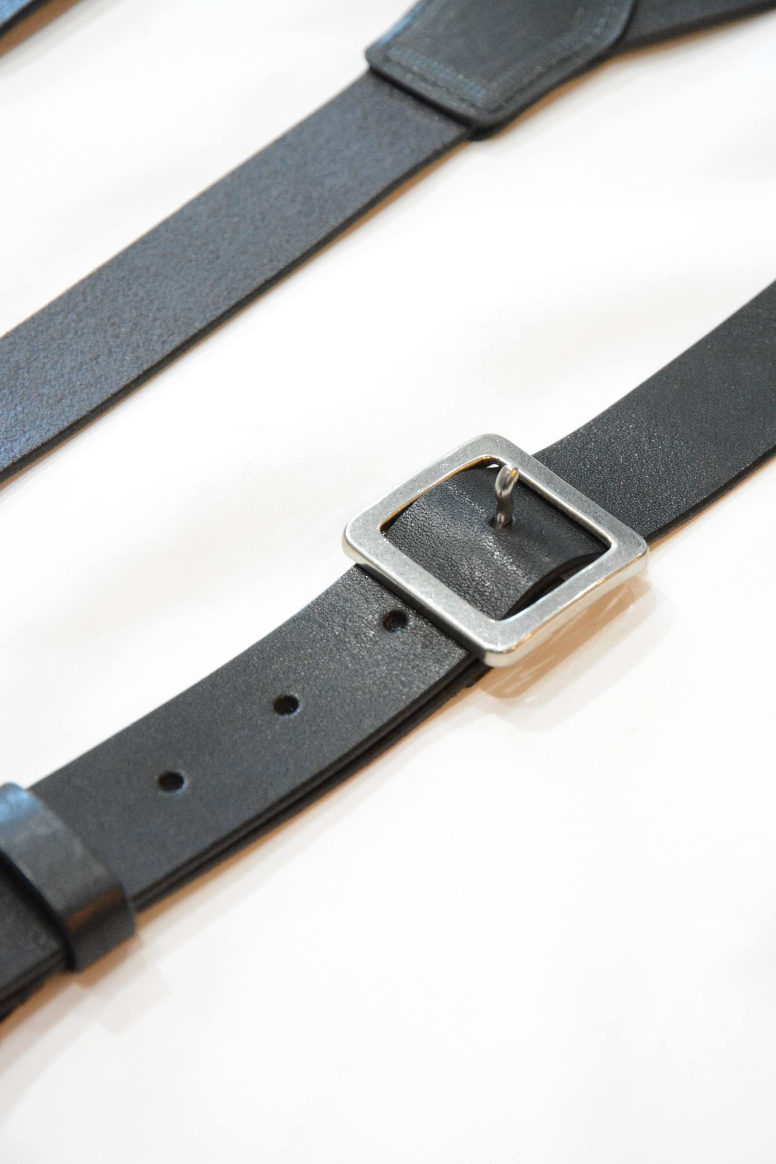 ISAMU KATAYAMA BACKLASH - ジャパンステアーレザー サスペンダー