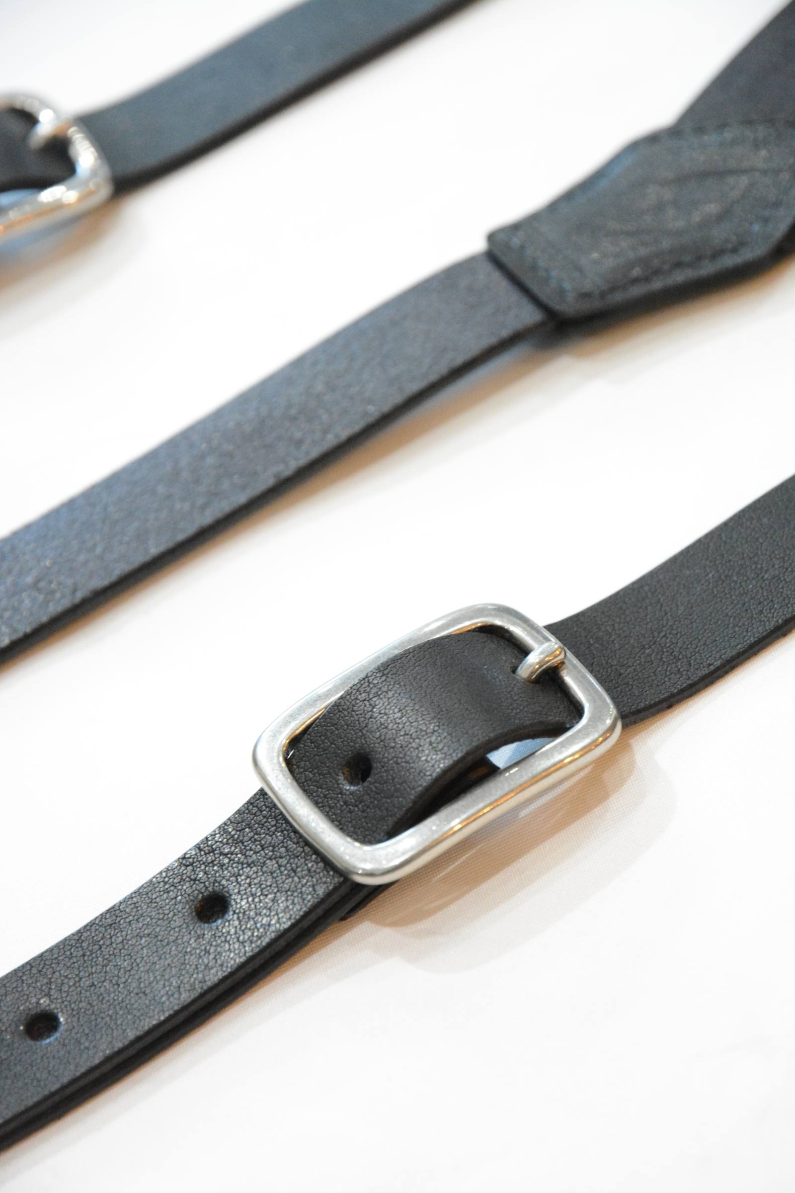 ISAMU KATAYAMA BACKLASH - ジャパンステアーレザー サスペンダー