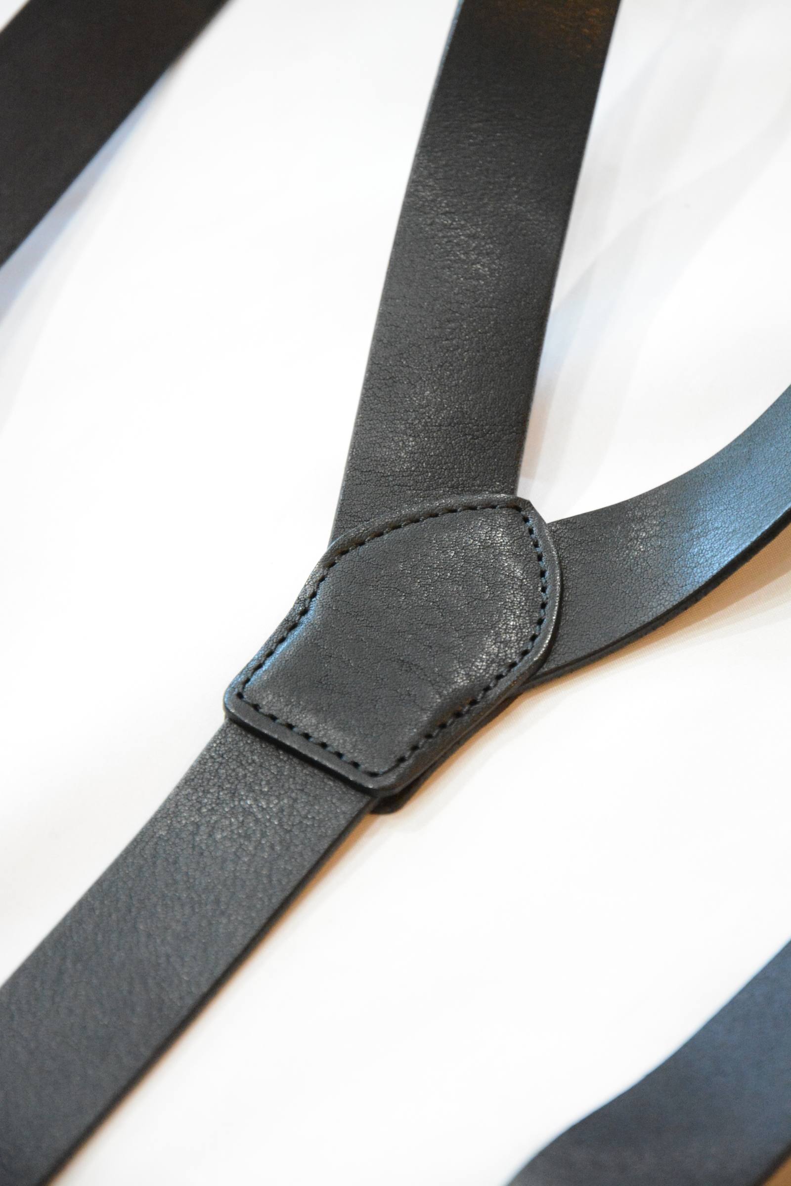 ISAMU KATAYAMA BACKLASH - ジャパンステアーレザー サスペンダー