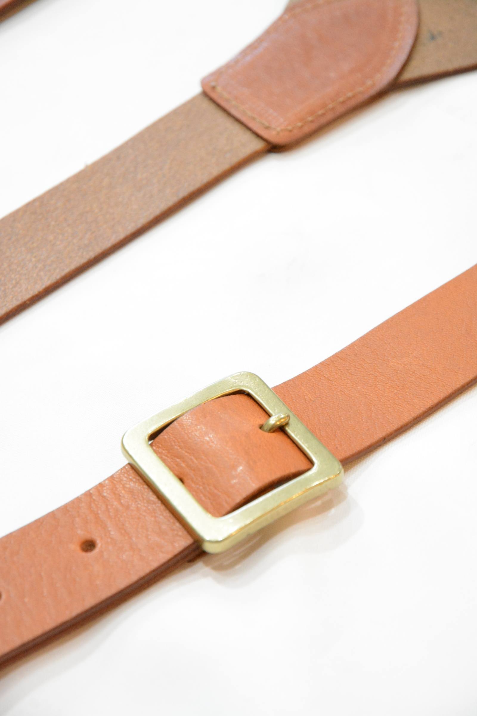 ISAMU KATAYAMA BACKLASH レザー　サスペンダー ISAMU KATAYAMA BACKLASH - ジャパンステアーレザー サスペンダー