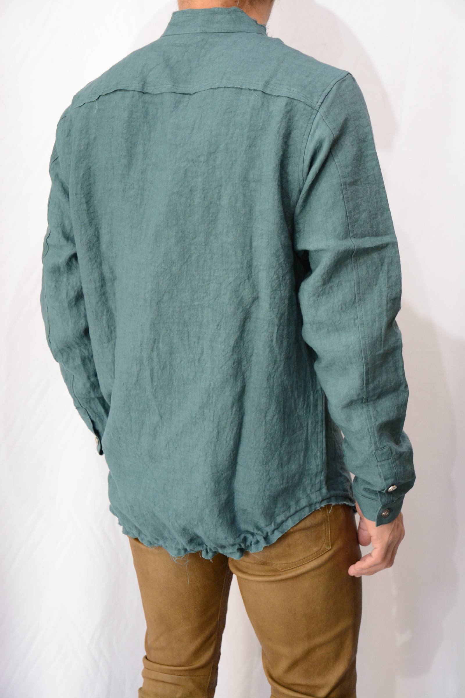 Backlashバックラッシュリネンスキッパーシャツ ISAMU KATAYAMA