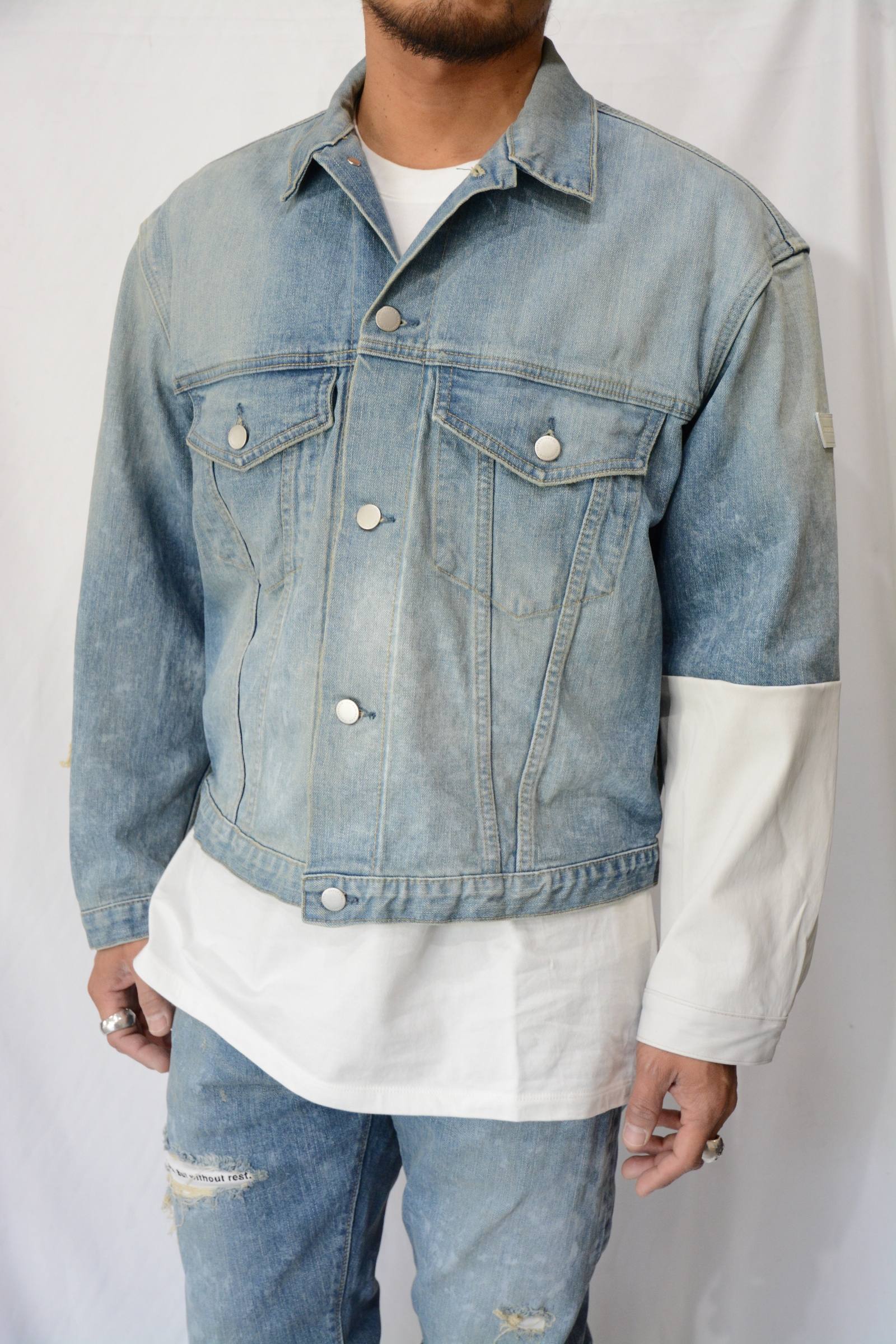 FORSOMEONE - LEFTY DENIM DENIM JACKET (INDIGO) | chord online store